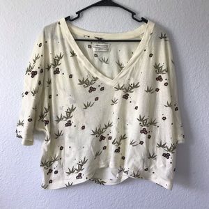 Urban outfitters Crop top tee